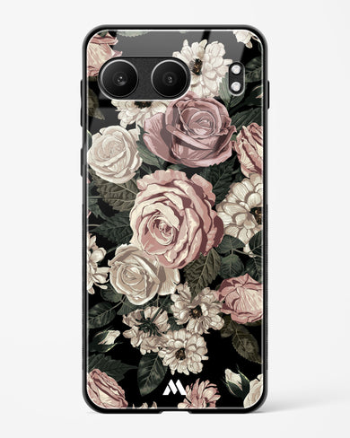 Floral Midnight Bouquet Glass Case Phone Cover (OnePlus)