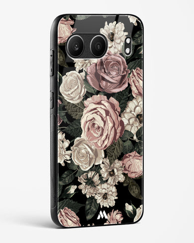 Floral Midnight Bouquet Glass Case Phone Cover (OnePlus)