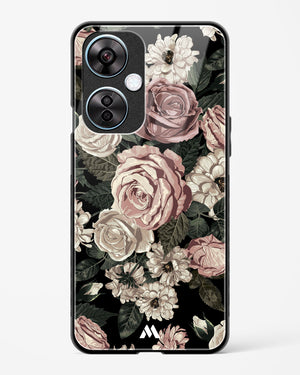 Floral Midnight Bouquet Glass Case Phone Cover (OnePlus)