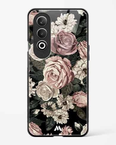 Floral Midnight Bouquet Glass Case Phone Cover (OnePlus)