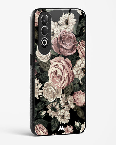 Floral Midnight Bouquet Glass Case Phone Cover (OnePlus)