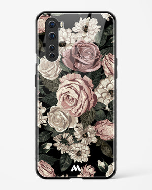 Floral Midnight Bouquet Glass Case Phone Cover (OnePlus)