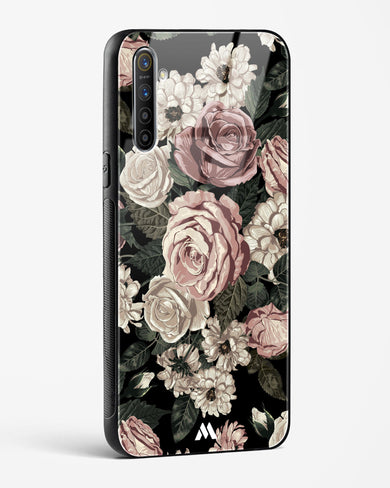 Floral Midnight Bouquet Glass Case Phone Cover (Oppo)