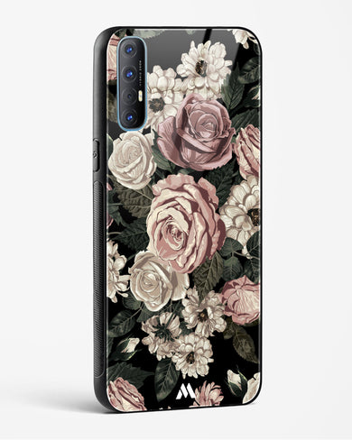 Floral Midnight Bouquet Glass Case Phone Cover (Oppo)