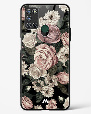 Floral Midnight Bouquet Glass Case Phone Cover (Realme)