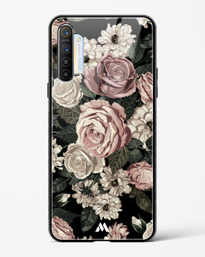 Floral Midnight Bouquet Glass Case Phone Cover (Realme)