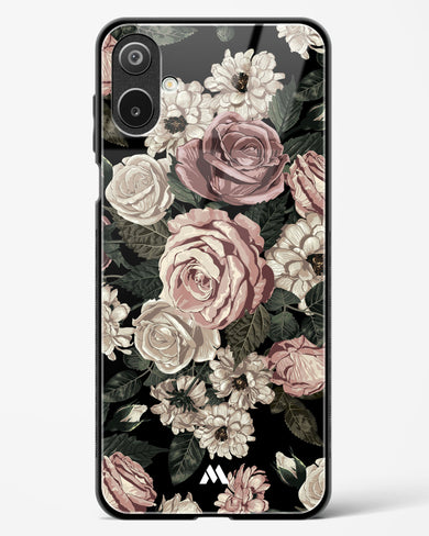 Floral Midnight Bouquet Glass Case Phone Cover (Samsung)