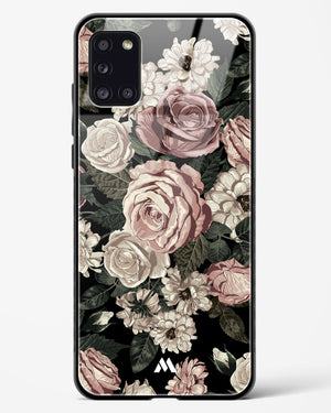 Floral Midnight Bouquet Glass Case Phone Cover (Samsung)