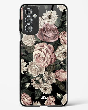 Floral Midnight Bouquet Glass Case Phone Cover (Samsung)