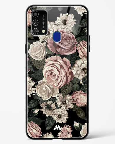 Floral Midnight Bouquet Glass Case Phone Cover (Samsung)