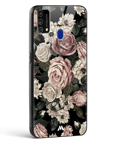 Floral Midnight Bouquet Glass Case Phone Cover (Samsung)