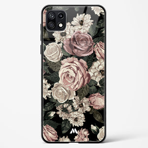 Floral Midnight Bouquet Glass Case Phone Cover (Samsung)