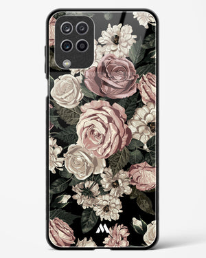 Floral Midnight Bouquet Glass Case Phone Cover (Samsung)