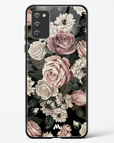 Floral Midnight Bouquet Glass Case Phone Cover (Samsung)