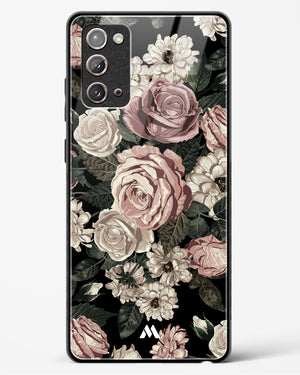 Floral Midnight Bouquet Glass Case Phone Cover (Samsung)