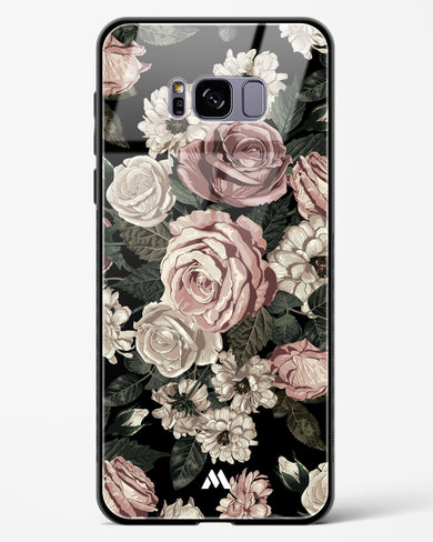 Floral Midnight Bouquet Glass Case Phone Cover (Samsung)