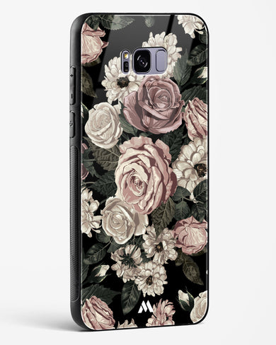 Floral Midnight Bouquet Glass Case Phone Cover (Samsung)