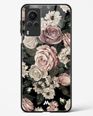 Floral Midnight Bouquet Glass Case Phone Cover (Vivo)