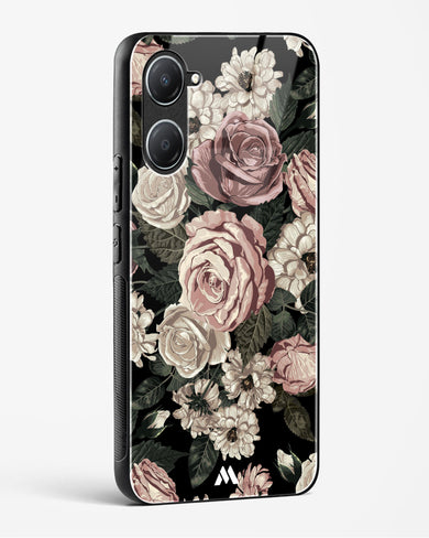 Floral Midnight Bouquet Glass Case Phone Cover (Vivo)
