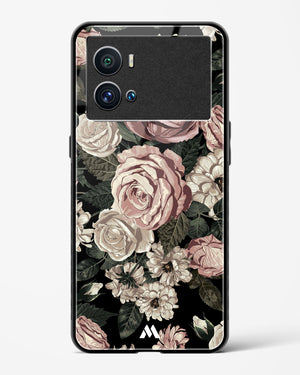 Floral Midnight Bouquet Glass Case Phone Cover-(Vivo)