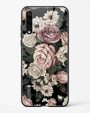 Floral Midnight Bouquet Glass Case Phone Cover-(Xiaomi)