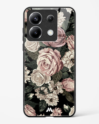 Floral Midnight Bouquet Glass Case Phone Cover-(Xiaomi)