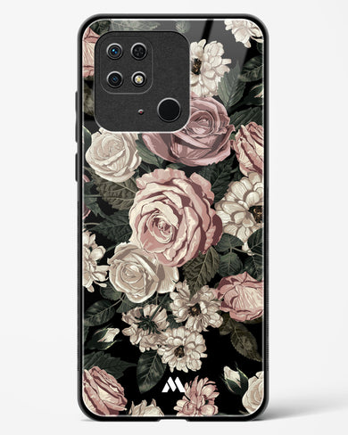 Floral Midnight Bouquet Glass Case Phone Cover-(Xiaomi)