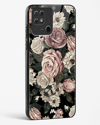 Floral Midnight Bouquet Glass Case Phone Cover-(Xiaomi)