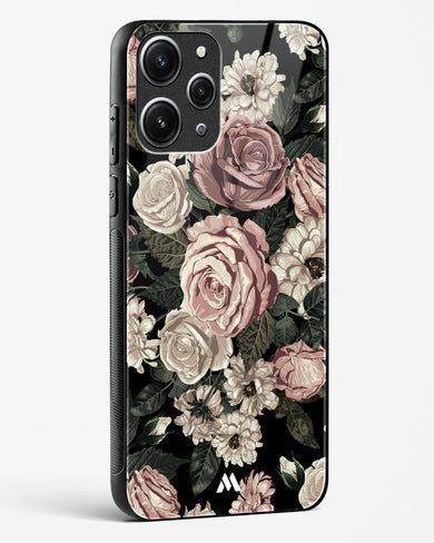 Floral Midnight Bouquet Glass Case Phone Cover (Xiaomi)