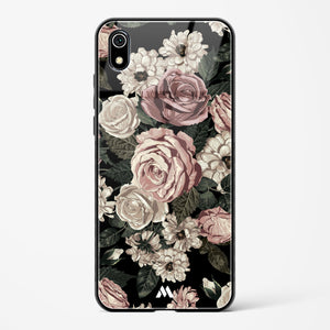 Floral Midnight Bouquet Glass Case Phone Cover-(Xiaomi)