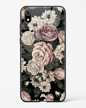 Floral Midnight Bouquet Glass Case Phone Cover-(Xiaomi)