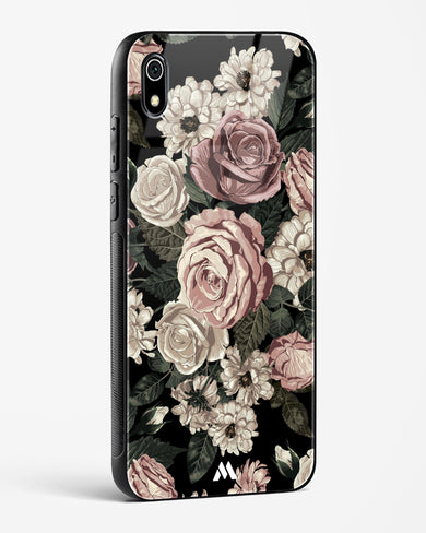 Floral Midnight Bouquet Glass Case Phone Cover-(Xiaomi)