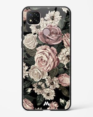 Floral Midnight Bouquet Glass Case Phone Cover-(Xiaomi)