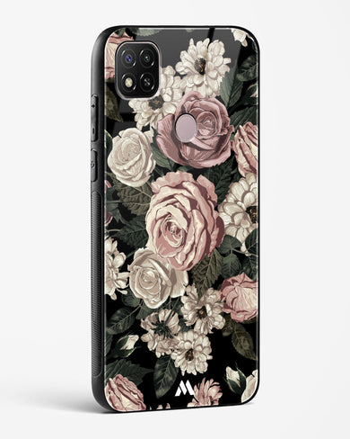 Floral Midnight Bouquet Glass Case Phone Cover-(Xiaomi)