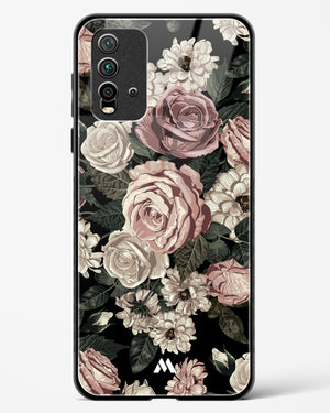 Floral Midnight Bouquet Glass Case Phone Cover-(Xiaomi)