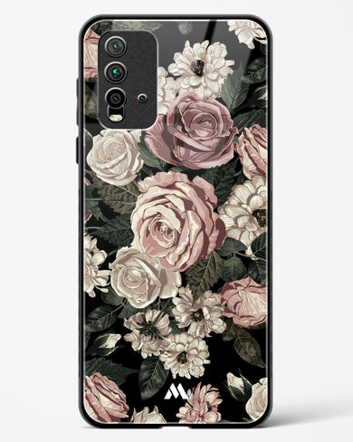 Floral Midnight Bouquet Glass Case Phone Cover-(Xiaomi)