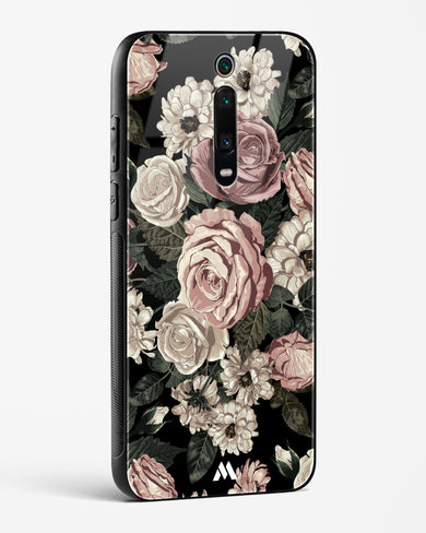 Floral Midnight Bouquet Glass Case Phone Cover-(Xiaomi)