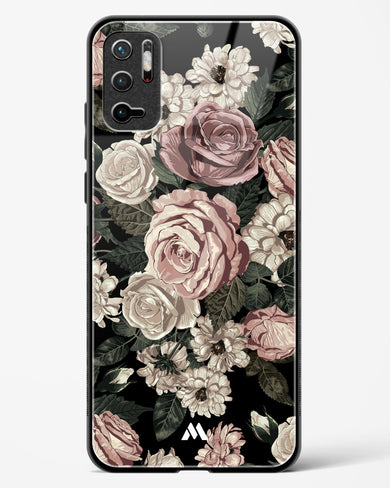 Floral Midnight Bouquet Glass Case Phone Cover-(Xiaomi)