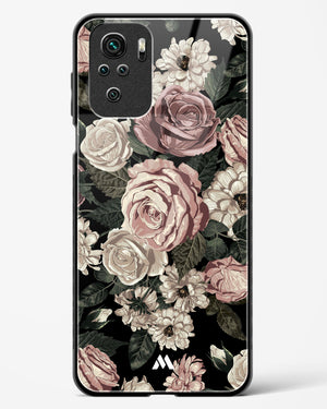 Floral Midnight Bouquet Glass Case Phone Cover-(Xiaomi)