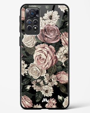 Floral Midnight Bouquet Glass Case Phone Cover (Xiaomi)