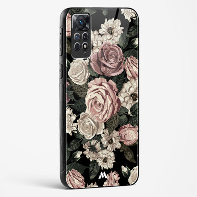 Floral Midnight Bouquet Glass Case Phone Cover (Xiaomi)