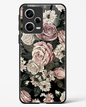 Floral Midnight Bouquet Glass Case Phone Cover-(Xiaomi)