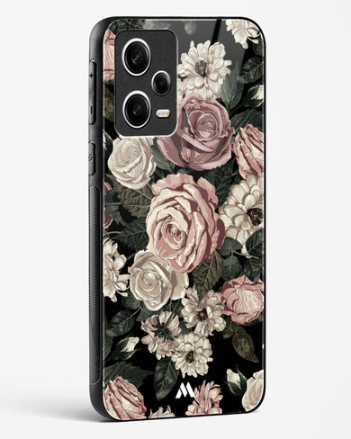 Floral Midnight Bouquet Glass Case Phone Cover-(Xiaomi)