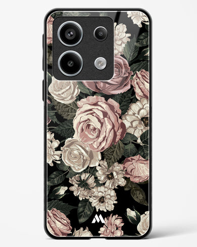 Floral Midnight Bouquet Glass Case Phone Cover-(Xiaomi)