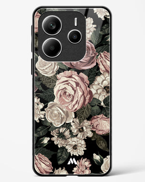 Floral Midnight Bouquet Glass Case Phone Cover (Xiaomi)