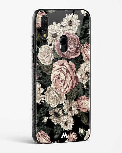 Floral Midnight Bouquet Glass Case Phone Cover-(Xiaomi)