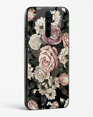 Floral Midnight Bouquet Glass Case Phone Cover-(Xiaomi)