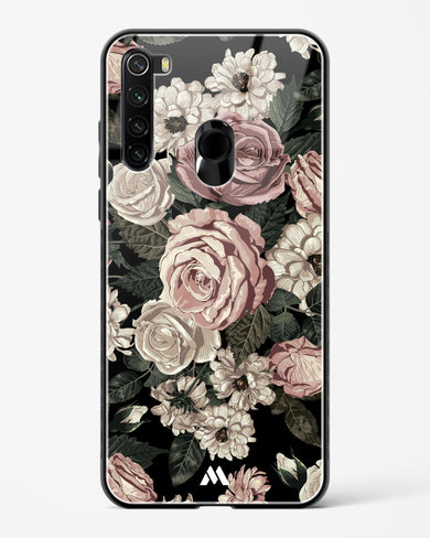 Floral Midnight Bouquet Glass Case Phone Cover-(Xiaomi)