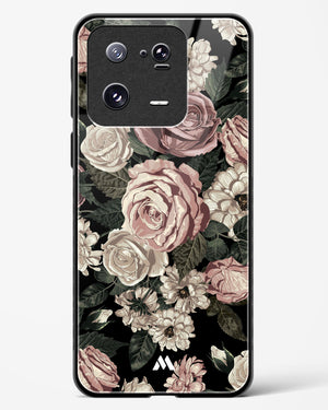 Floral Midnight Bouquet Glass Case Phone Cover-(Xiaomi)