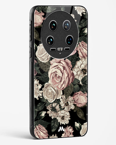 Floral Midnight Bouquet Glass Case Phone Cover-(Xiaomi)